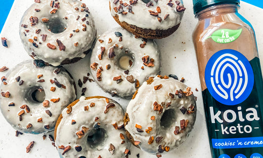 Keto Cookies n’ Creme Donut Recipe
