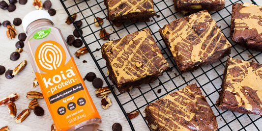 Koia Chocolate Peanut Butter Brownie Recipe