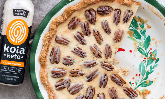 Give Thanks: Keto Caramel Pecan Pie