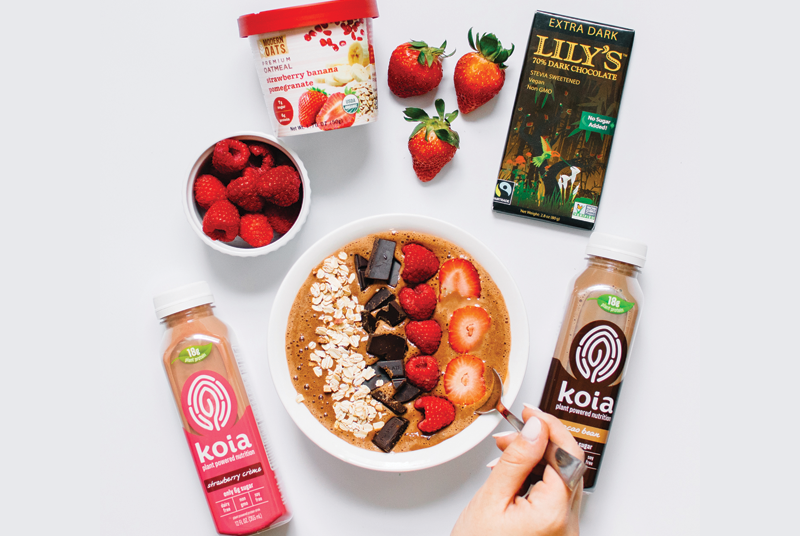 Chocolate Strawberry Smoothie Bowl