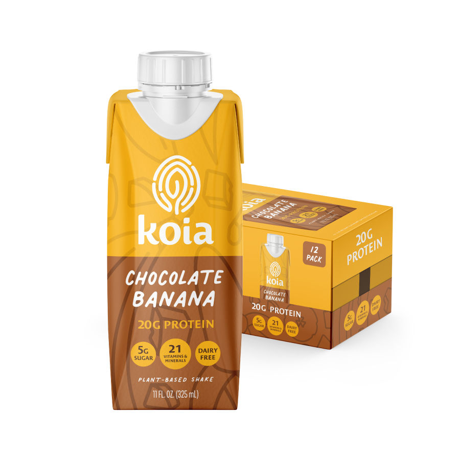 Vanilla Bean Protein Shakes PlantBased Protein Drinks Koia Drink