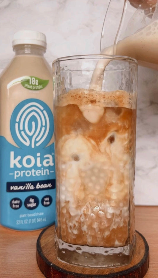 32oz Koia Vanilla Iced Latte Recipe