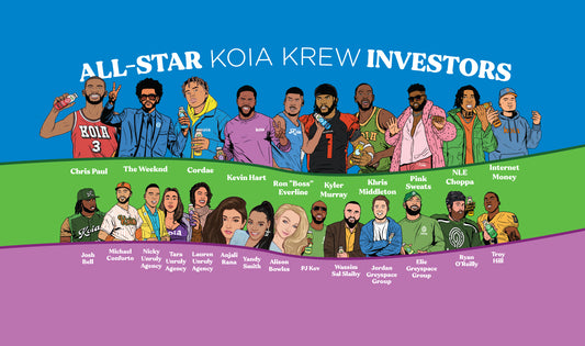 Koia Names The Weeknd, Kyler Murray Amid Slate of New Investors..