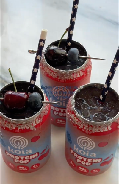 Rocket Freeze Fourth of July Cocktail