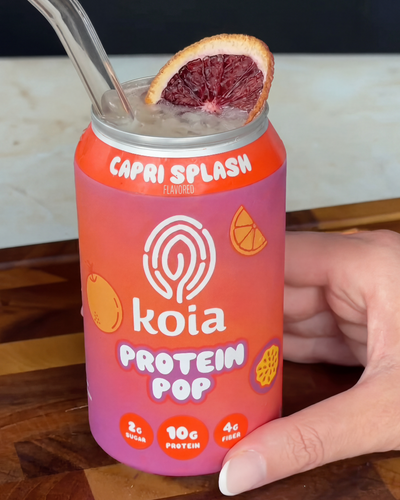 Protein Pop Orange Creamsicle Mocktail 🍊