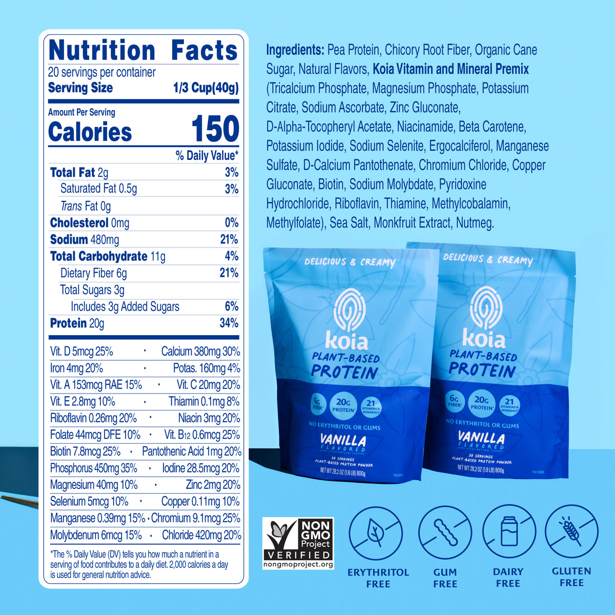 Vanilla Protein Powder
