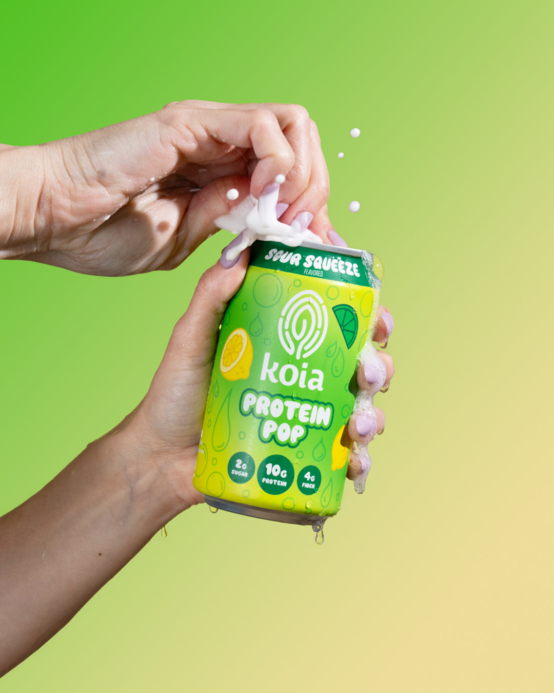 Sour Squeeze Protein Pop | Plant-Based Protein Drinks | Koia