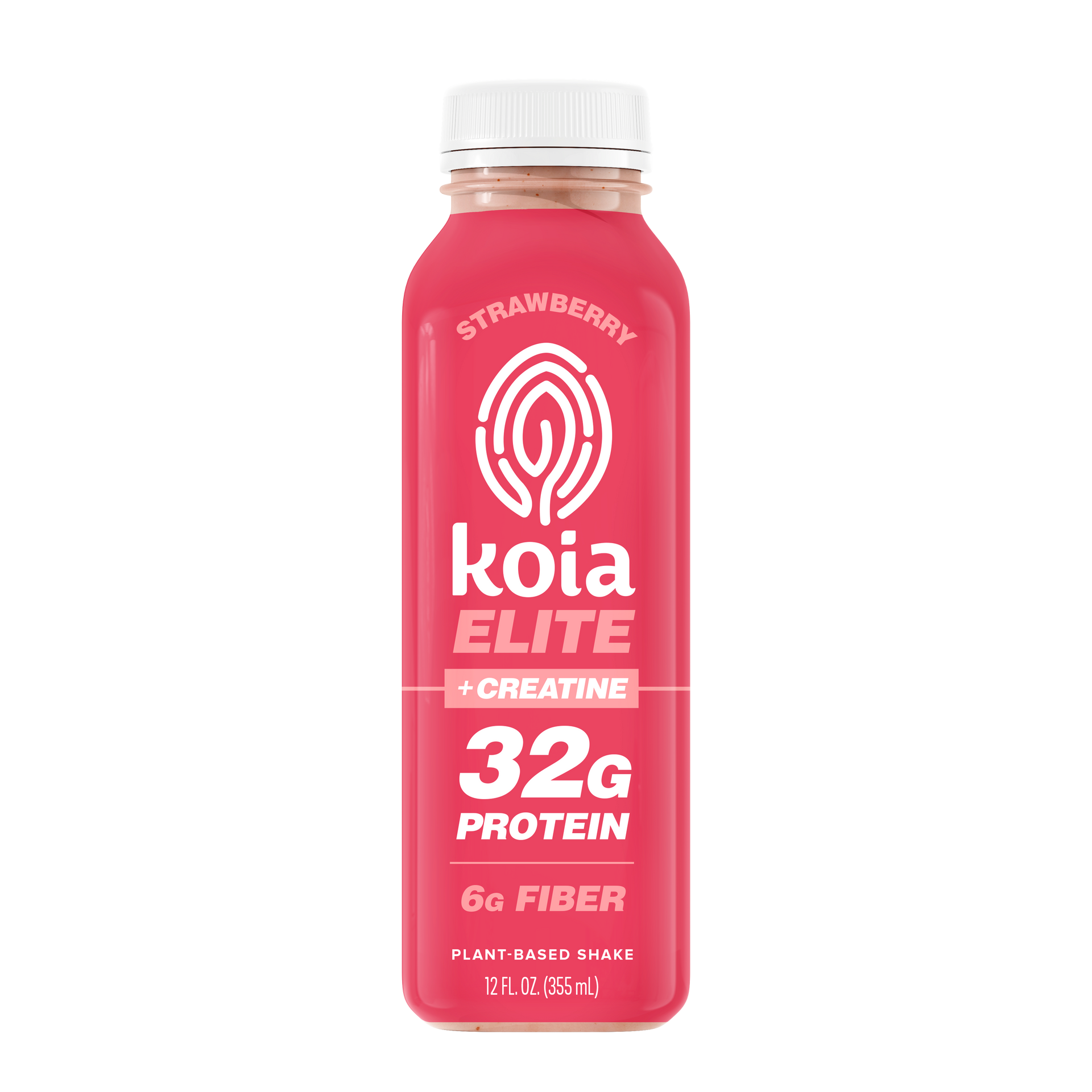 Koia Elite + Creatine Strawberry Protein Shake | Plant-Based Shake
